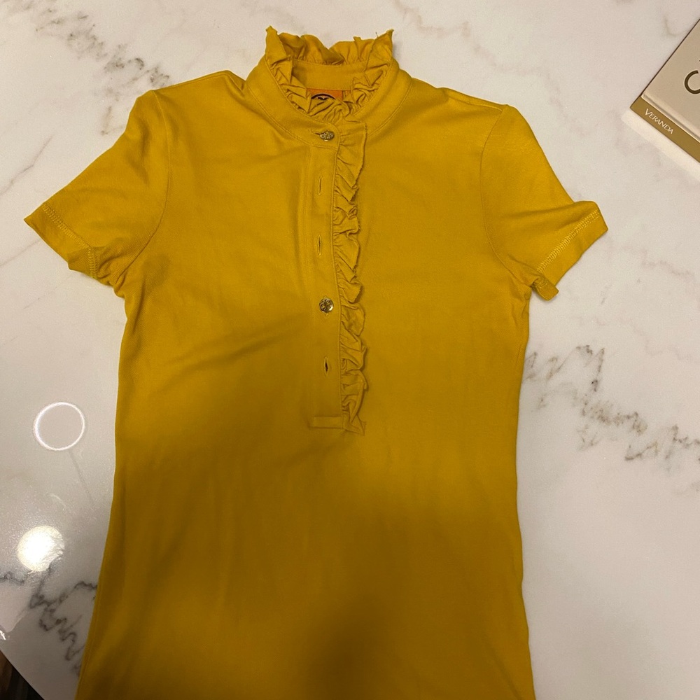 Tory Burch Sunlit Ruffle Blouse